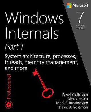 Windows Internals, Part 1: System Architecture, Processes, Threads, Memory Management, and More