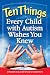 Ten Things Every Child with...