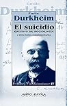 Book cover for El suicidio: Estudio de sociología, y otros textos complementarios (Spanish Edition)
