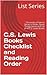C.S. Lewis Books Checklist and Reading Order by List Series
