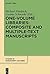 One-Volume Libraries: Composite and Multiple-Text Manuscripts (Studies in Manuscript Cultures Book 9)
