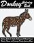 Donkey Coloring Book by Alex Walker