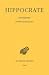 Hippocrate: Tome XVI: Probl...