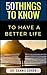 50 Things To Know To Have A Better Life: Self-Improvement Made Easy! (50 Things to Know About Life, Relationships, and Personal Growth for Adults: Practical Guides for Everyday Life)