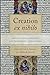 Creation "ex nihilo": Origi...
