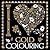 I Heart Gold Colouring by Sara Wade