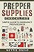 Prepper Supplies Checklist