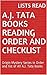 A.J. Tata Books Reading Order and Checklist by Lists Read