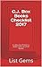 C.J. Box Books Checklist 2017 by List Gems