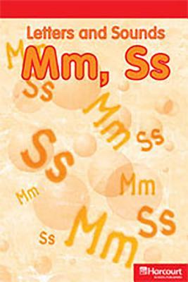 Letters and Sounds Mm, Ss Below Level Reader Grade K: Teacher's Guide (Storytown)