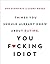 Things You Should Already K...
