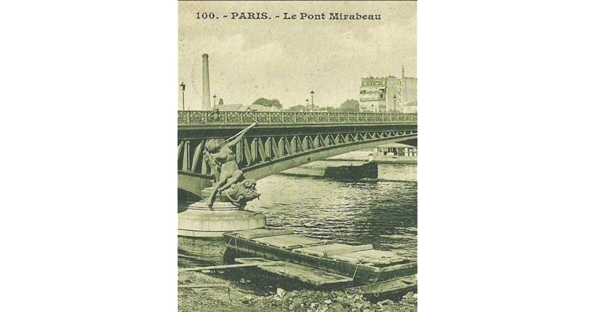 Le Pont Mirabeau by Guillaume Apollinaire