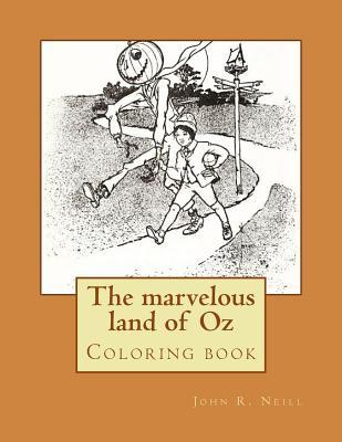 The marvelous land of Oz (The wonderful coloring books of Oz)