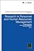 Research in Personnel and Human Resources Management by Jonathon R.B. Halbesleben