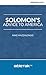 Solomon's Advice to America (Mini Book Series 58)