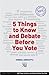 5 Things to Know and Debate Before You Vote