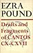 Drafts and Fragments of Cantos CX-CXVII