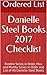 Danielle Steel Books 2017 Checklist: Freddie Series in Order, Max and Martha Series in Order and List of All Danielle Steel Books