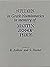 Studies in Greek Numismatics in Memory of Martin Jessop Price