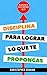 Disciplina para lograr lo q...