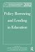 World Yearbook of Education 2012: Policy Borrowing and Lending in Education