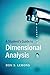 A Student's Guide to Dimensional Analysis by Don S. Lemons