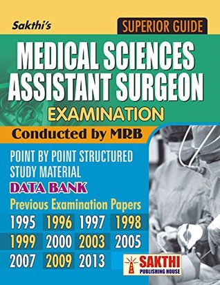MRB Medical Sciences Assistant Surgeon (Paperback)