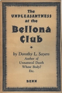 The Unpleasantness at the Bellona Club
