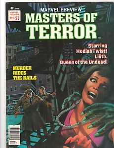 Marvel Preview #16: Masters of Terror (Unknown Binding)
