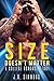 Size Doesn’t Matter by J.R. Simmons