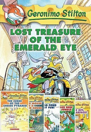 Geronimo Stilton Adventures Pack 1-6; Lost Treasure, Curse of the Cheese Pyramid, Cat and Mouse in a Haunted House, I'm Too Fond of my Fur, Four Mice Deep in the Jungle, Paws Off, Cheddarface (Paperback)