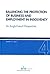 Balancing the Protection of Business and Employment in Insolv... by Jennifer L.L. Gant