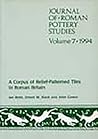 Journal of Roman Pottery Studies Volume 7: A Corpus of Relief-Patterned Tiles in Roman Britain Journal of Roman Pottery Studies Volume 7: A Corpus of Relief-Patterned Tiles in Roman Britain