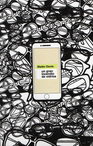 Un gran incendio de vidrios