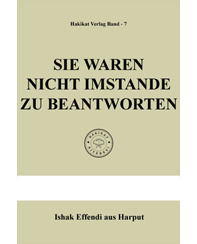 SIE WAREN NICHT IMSTANDE ZU BEANTWORTEN (ebook)