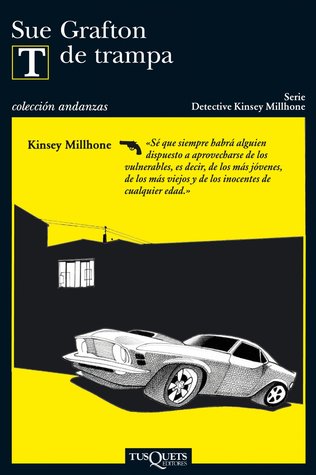 Portada de T de trampa, de Sue Grafton