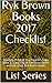 Ryk Brown Books 2017 Checkl...