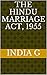 THE HINDU MARRIAGE ACT, 1955