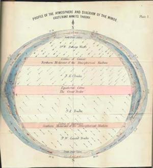The Wind in His Circuits; with the explanation of the origin and cause of circular storms and equinoctial gales. (Hardcover)