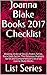 Joanna Blake Books 2017 Che...