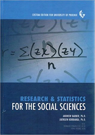 Research & Statistics For The Social Sciences