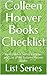 Colleen Hoover Books Checkl...