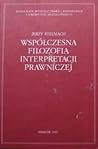Współczesna filozofia interpretacji prawniczej