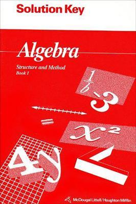 Algebra Structure And Method Solution Key By Richard G Brown