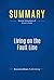 Summary: Living on the Fault Line: Review and Analysis of Moore's Book