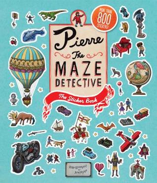 Pierre the Maze Detective: The Sticker Book (Paperback)