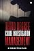 Third Degree Crime Investigation Management by K. Ragothaman