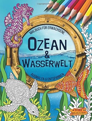 Ozean & Wasserwelt - Malbuch für Erwachsene