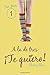 A la de tres: ¡Te quiero! (Sin Mar #1)