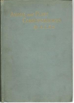 Animal and Plant Correspondences (Hardcover)